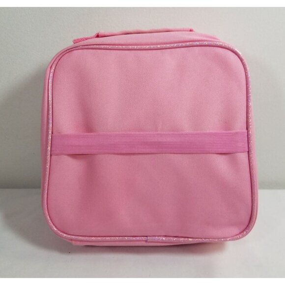 Unicorn Mermaid Pink Reversible Sequin Insulated Lunch Bag For Girls - Picture 5 of 9